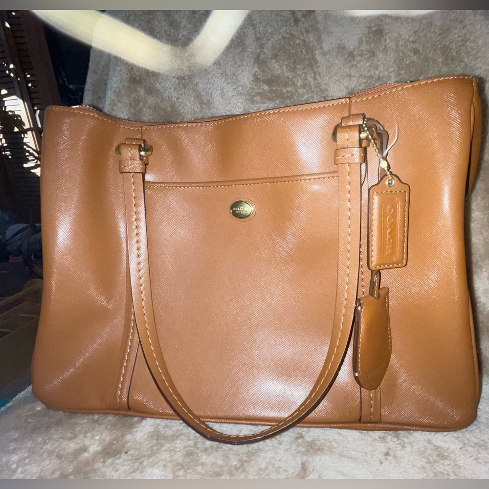 Leather Coach Purse